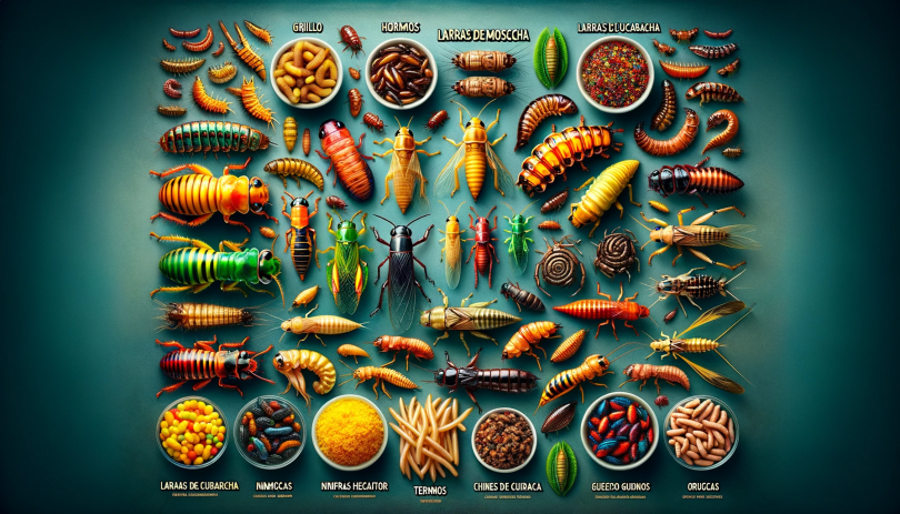 Los insectos que serán el alimento del futuro, una fuente rica en proteínas, pero será:¿bueno ó malo? ¿usted que opina?